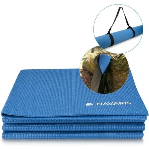 Navaris Gymnastikmatte 173 X 61 X 0,4cm, Faltbar, Blau 13