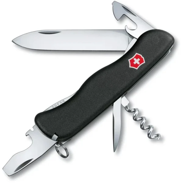 Victorinox Taschenmesser Picknicker, 0.8353.3, Schwarz, 11 Funktionen 1