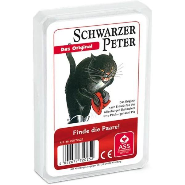 ASS Spielkarten Altenburger 72025 Schwarzer Peter, 33 Karten, Papier 1