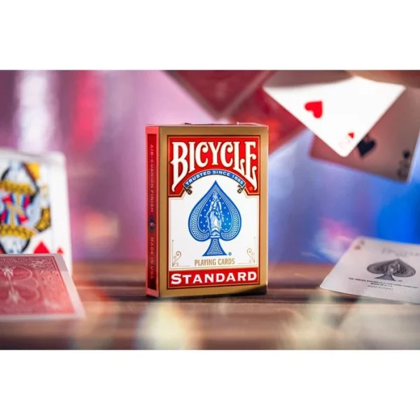 Bicycle Spielkarten Standard 2-Pack Rot & Blau, 2 X 54 Karten, Papier 7