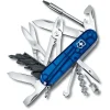 Victorinox Taschenmesser CyberTool M 1.7725.T2, Blau Transparent, 32 Funktionen 25