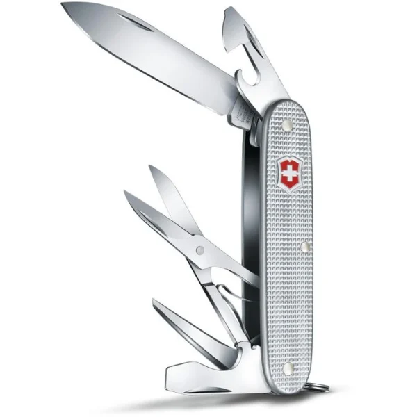 Victorinox Taschenmesser Pioneer Alox X, 0.8231.26, Silber, 9 Funktionen 3