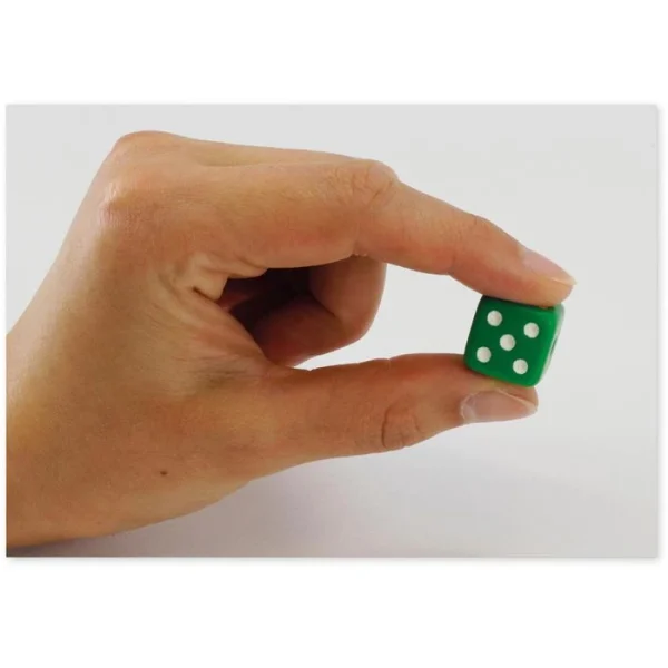 TimeTex Würfel 93601, Spielwürfel-Satz Bunt, Augenwürfel, 15mm Kantenlänge, 100 Stück 3