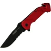 Ks Tools KS-Tools Klappmesser 907.2220, Klingenlänge 8,5cm, Aluminium, Rot / Schwarz 19