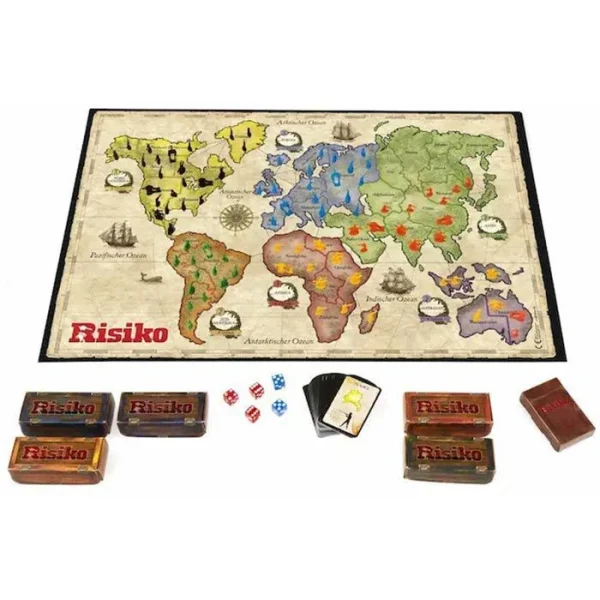 Hasbro Brettspiel B7404 Risiko, Ab 10 Jahre, 2-5 Spieler 3
