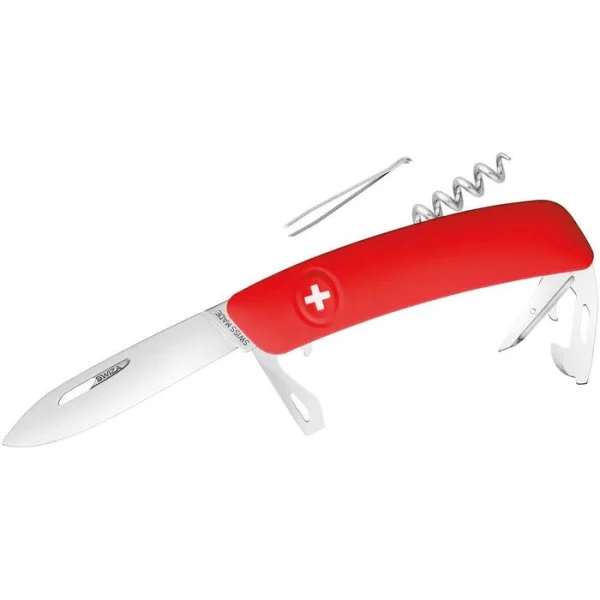 SWIZA Taschenmesser D03, Rot, 11 Funktionen 4