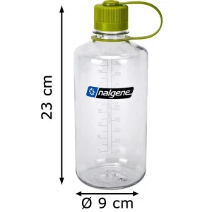 Nalgene Trinkflasche Enghals Sustain 078802, 1 L, Kunststoff, Klar 12