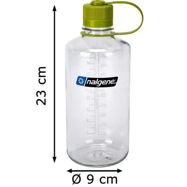 Nalgene Trinkflasche Enghals Sustain 078802, 1 L, Kunststoff, Klar 5
