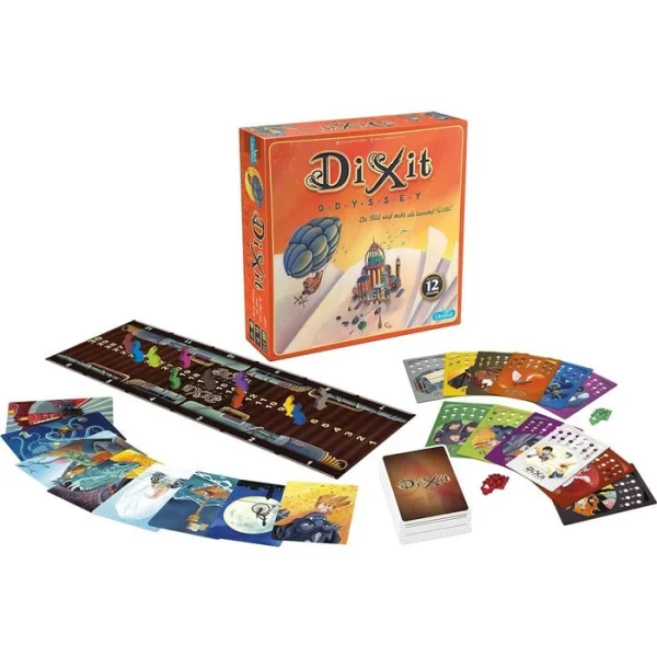 Asmodee Kartenspiel 484975 Dixit Odyssey, Ab 8 Jahre, 3-12 Spieler 3