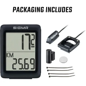 Sigma Fahrradcomputer BC 5.0 WR, 05210, Mit Kabel, Wasserdicht 16
