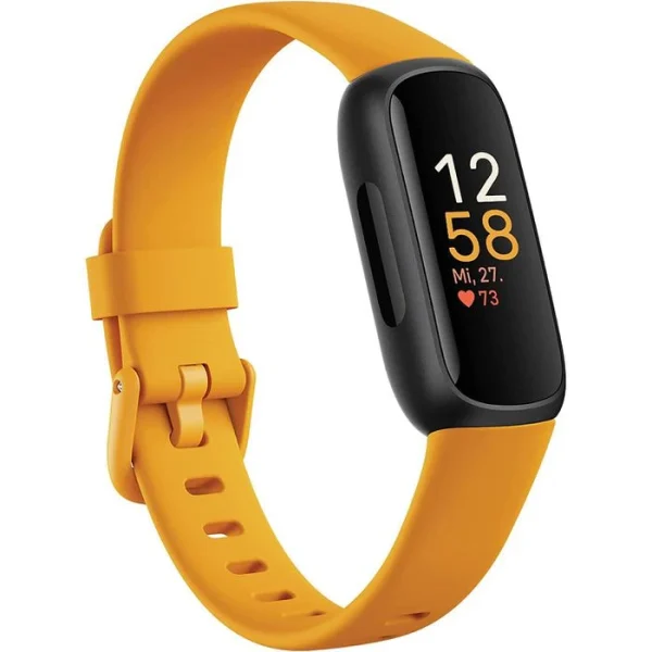 Fitbit Fitness-Tracker Inspire 3 Morgensonne, Puls-, SpO2-Messung, AMOLED, Wasserdicht 1