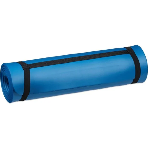 Relaxdays Gymnastikmatte 180 X 60 X 1,0cm, Blau 6