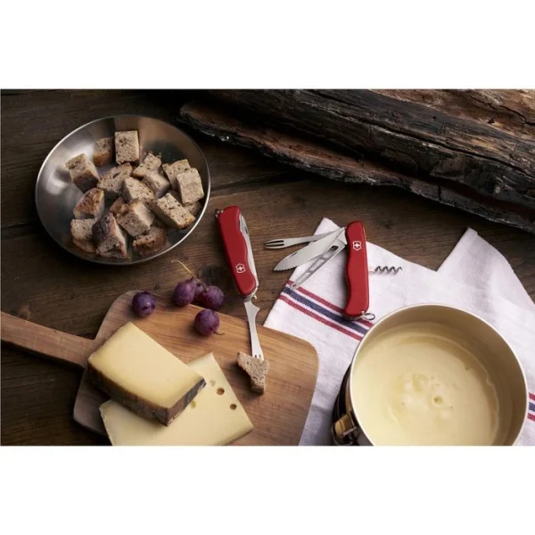 Victorinox Taschenmesser Cheese Master W 0.8313.W, Rot, 8 Funktionen 4