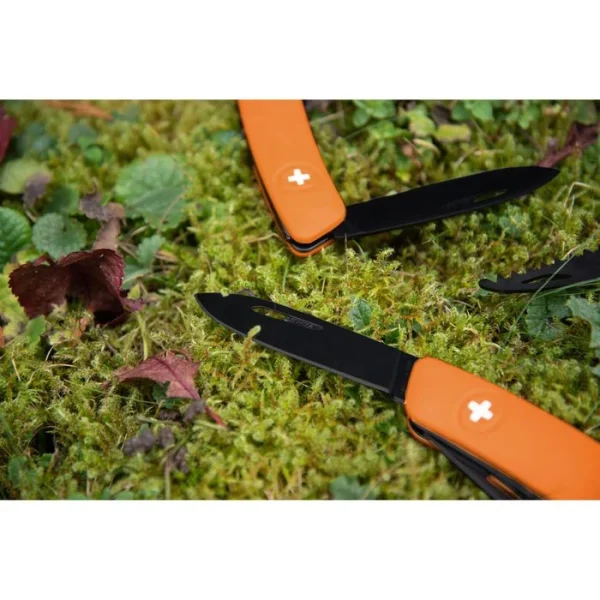 SWIZA Taschenmesser D03 Allblack, Orange, 11 Funktionen 5