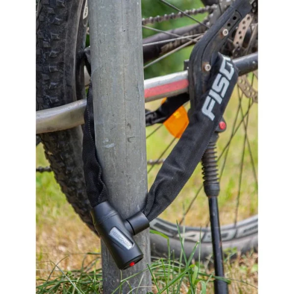 Fischer-MTS Fahrradschloss 85898, Kettenschloss, Länge 90cm, Sicherheitslevel 5 3
