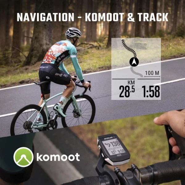 Sigma Fahrradcomputer ROX 11.1 Evo GPS 01030, Kabellos, Schwarz, Mit GPS, Wasserdicht 5