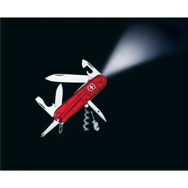 Victorinox Taschenmesser Spartan Lite 1.7804.T, Rot Transparent, 15 Funktionen 4
