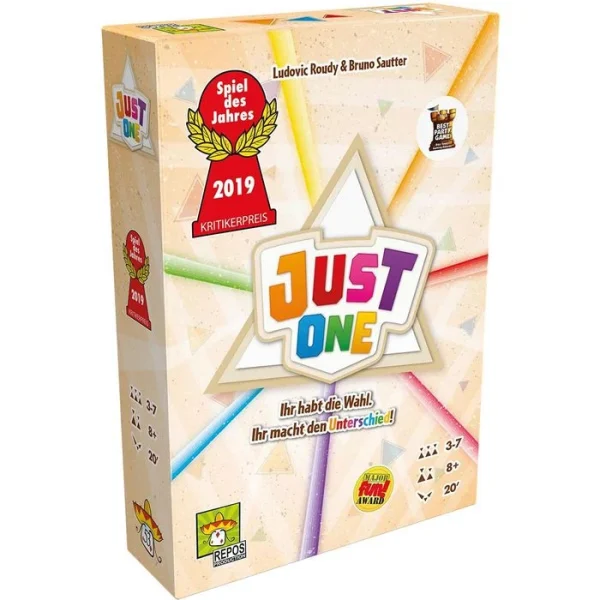 Asmodee Kartenspiel RPOD0009 Just One, Ab 8 Jahre, 3-7 Spieler 1