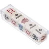 Piatnik Würfel 298790, Weiß, Pokerwürfel, 22mm Kantenlänge, 5 Stück 17