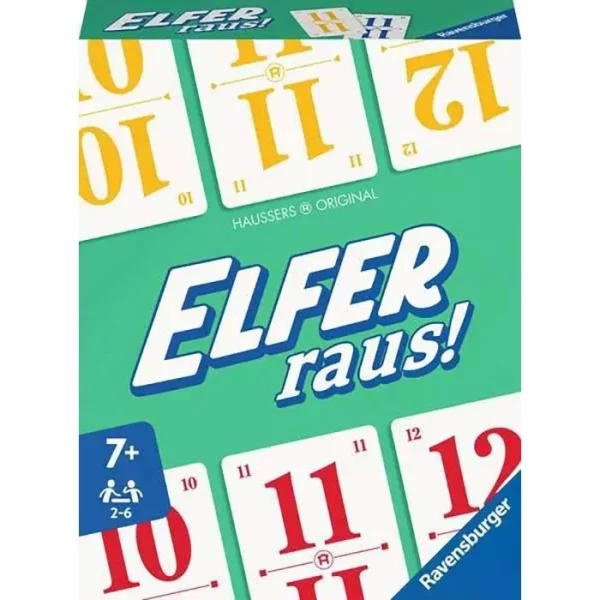 Ravensburger Kartenspiel 207541 Elfer Raus!, Ab 7 Jahre, 2-6 Spieler 1