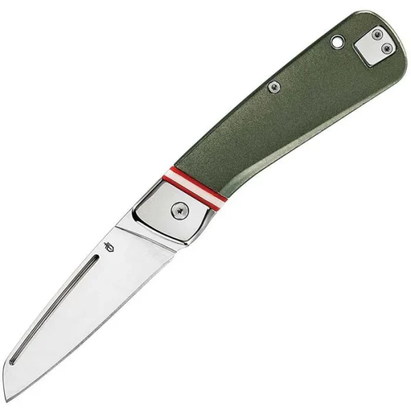 Gerber Klappmesser Straightlace 170111, Klingenlänge 7,5cm, Aluminium, Grün 1