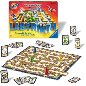 Ravensburger Brettspiel Das Verrückte Labyrinth, Ab 7 Jahre, 2-4 Spieler 11