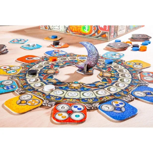Pegasus Spiele Pegasus-Spiele Brettspiel 59050G Nova Luna, Ab 8 Jahre, 1-4 Spieler 3