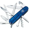 Victorinox Taschenmesser Huntsman 1.3713.T2, Blau Transparent, 15 Funktionen 19