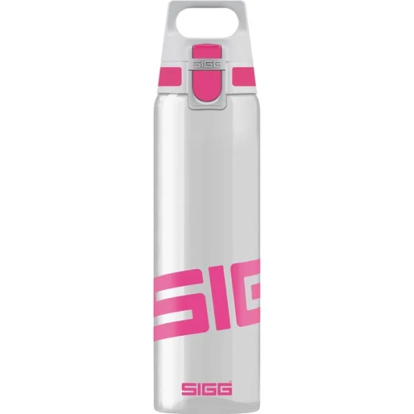 SIGG Trinkflasche Total Clear ONE Berry, 0,75 L, Kunststoff, Transparent / Pink 1
