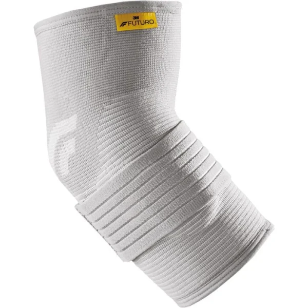 3M FUTURO Ellenbogenbandage 47863, Für Links & Rechts, Grau, Größe L 1