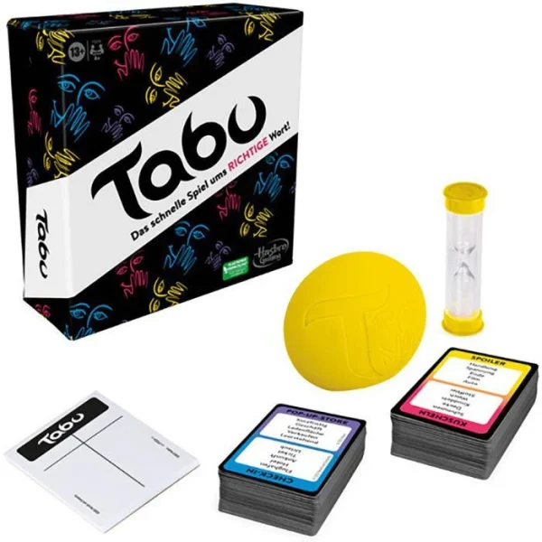 Hasbro Kartenspiel A4626 Tabu, Ab 13 Jahre, Ab 4 Spieler 5