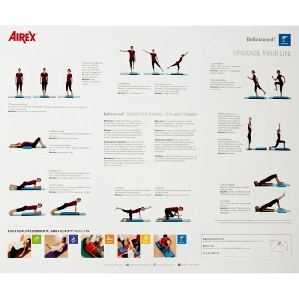 Airex Balance-Pad Elite, 50 X 41 X 6 Cm, Lava 6