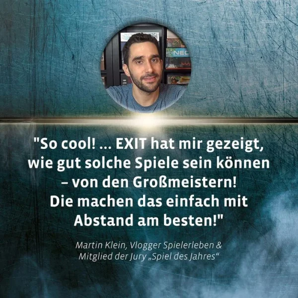 Kosmos Kartenspiel EXIT Der Versunkene Schatz, Ab 10 Jahre, 1-4 Spieler 5
