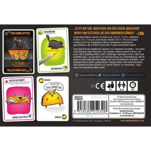 Asmodee Kartenspiel Exploding Kittens, Ab 7 Jahre, 2-5 Spieler 9