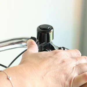 Böttcher-AG Fahrradklingel Schwarz, Glocke, Mini, Aluminium 9