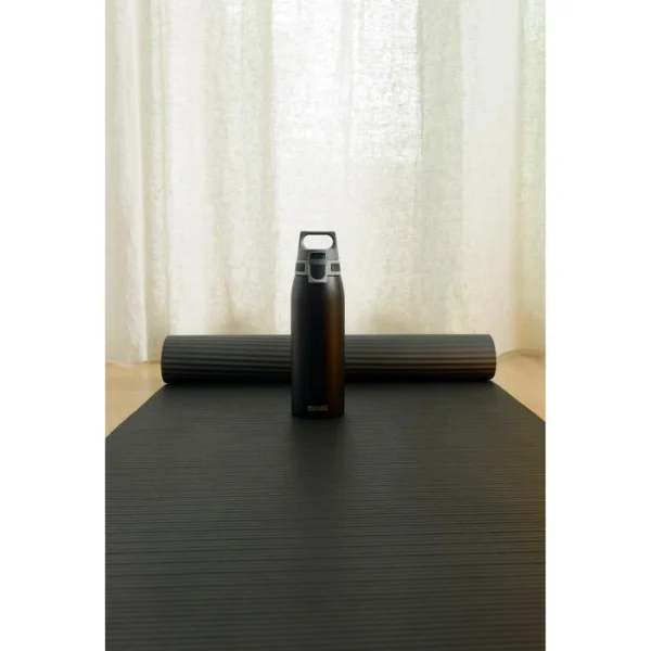 SIGG Trinkflasche Shield ONE Black, 1 L, Edelstahl, Schwarz 5