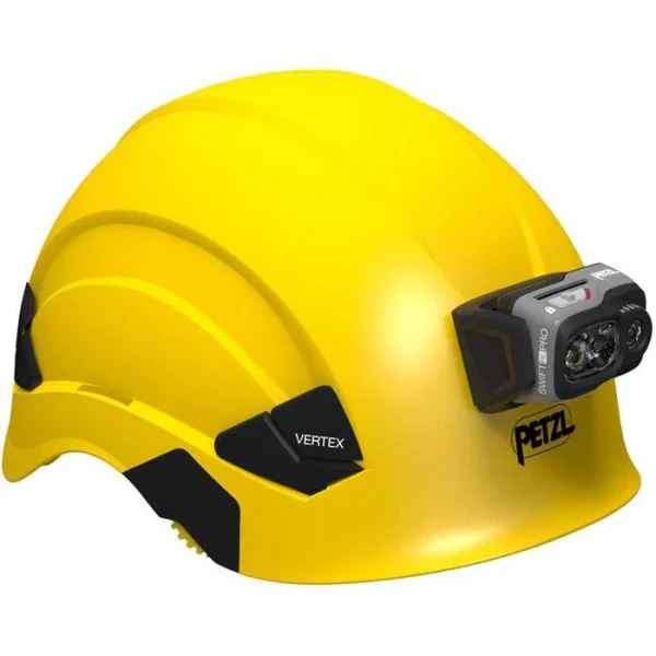 Petzl Stirnlampe Swift RL Pro LED, 900 Lumen, Akku, Lichtsensor, Rotlicht, Schwarz 4