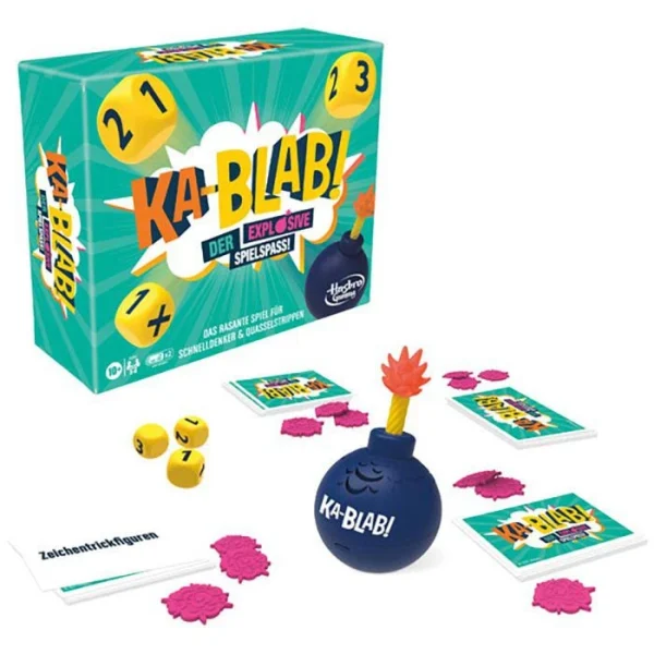 Hasbro Kartenspiel F2562 Ka-Blab!, Ab 10 Jahre, 2-6 Spieler 8