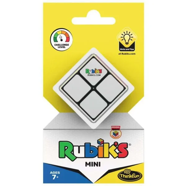 ThinkFun Würfelspiel 76393, Rubiks Cube 2×2, Ab 7 Jahre, 1 Spieler, Zauberwürfel 1