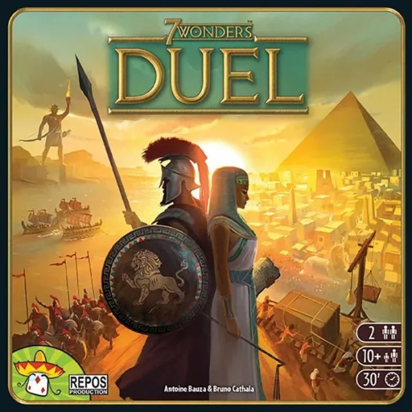 Asmodee Kartenspiel 692423 7 Wonders Duel, Ab 10 Jahre, 2 Spieler 4