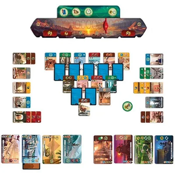 Asmodee Kartenspiel 692423 7 Wonders Duel, Ab 10 Jahre, 2 Spieler 3