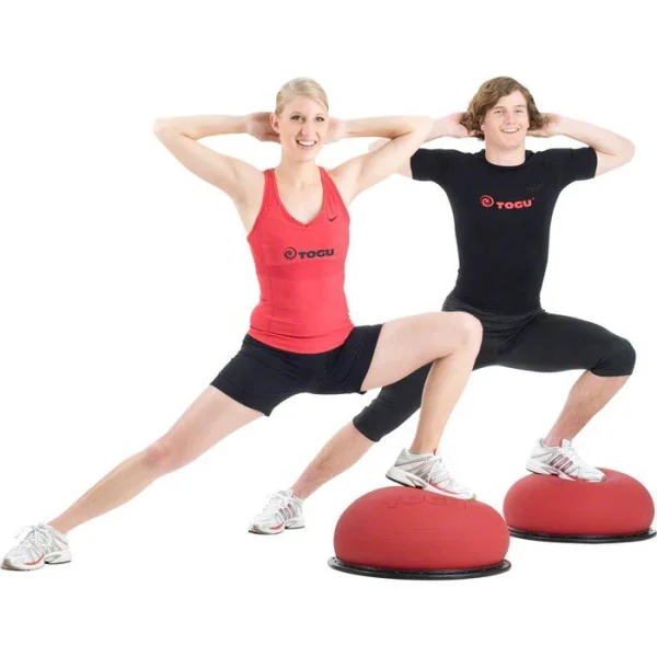 Togu Balance-Ball Jumper, Mit Trampolineffekt, Ø 52 Cm, Rot 5