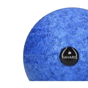Navaris Faszienball Faszienball, Set, Ø 8cm & 10cm, Schwarz / Blau 13