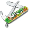 Victorinox Taschenmesser My First Tier-Edition, 0.2373.E2, Mit Nackenband Und Malbuch, Hase 11