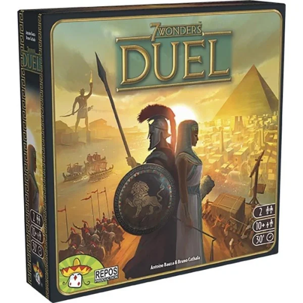 Asmodee Kartenspiel 692423 7 Wonders Duel, Ab 10 Jahre, 2 Spieler 1