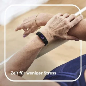 Fitbit Fitness-Tracker Luxe Schwarz, Puls-, SpO2-Messung, OLED, Wasserdicht 16