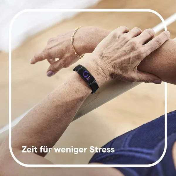 Fitbit Fitness-Tracker Luxe Schwarz, Puls-, SpO2-Messung, OLED, Wasserdicht 5
