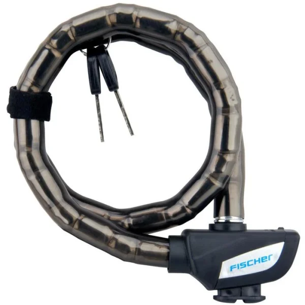 Fischer-MTS Fahrradschloss 85854, Gliederschloss, Länge 70cm, Sicherheitslevel 6 1