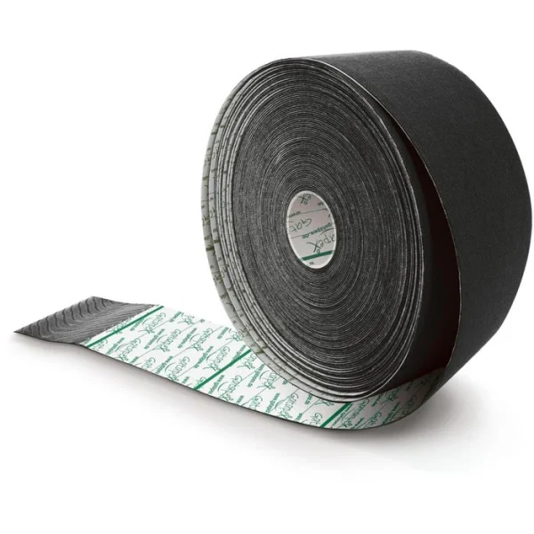 Gatapex Kinesio-Tape Großpackung, Schwarz, 16,5m X 5cm, Wasserfest, Elastisch 3