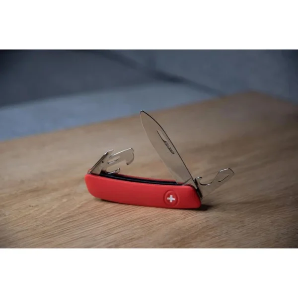 SWIZA Taschenmesser D03, Rot, 11 Funktionen 8